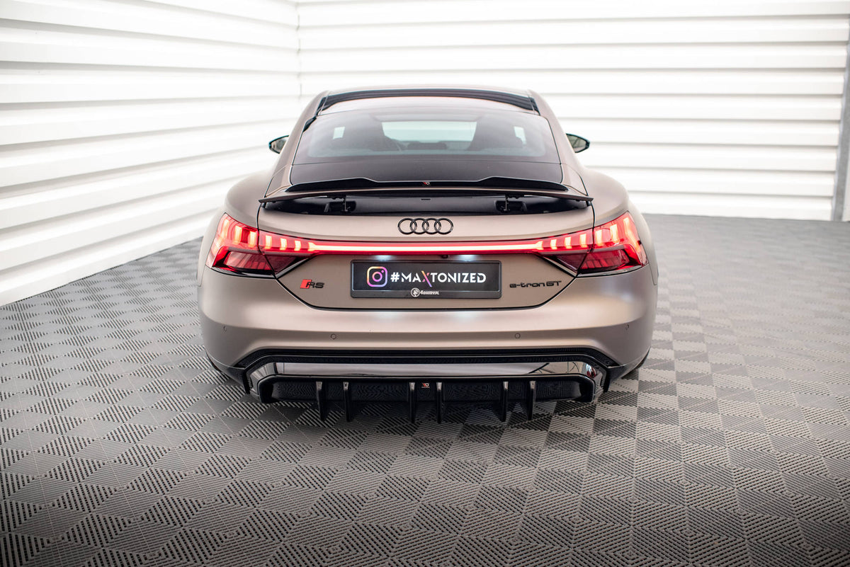 Maxton Design - Diffusor Heck Ansatz für Audi e - Tron GT / RS GT Mk1 - Aerowerk.