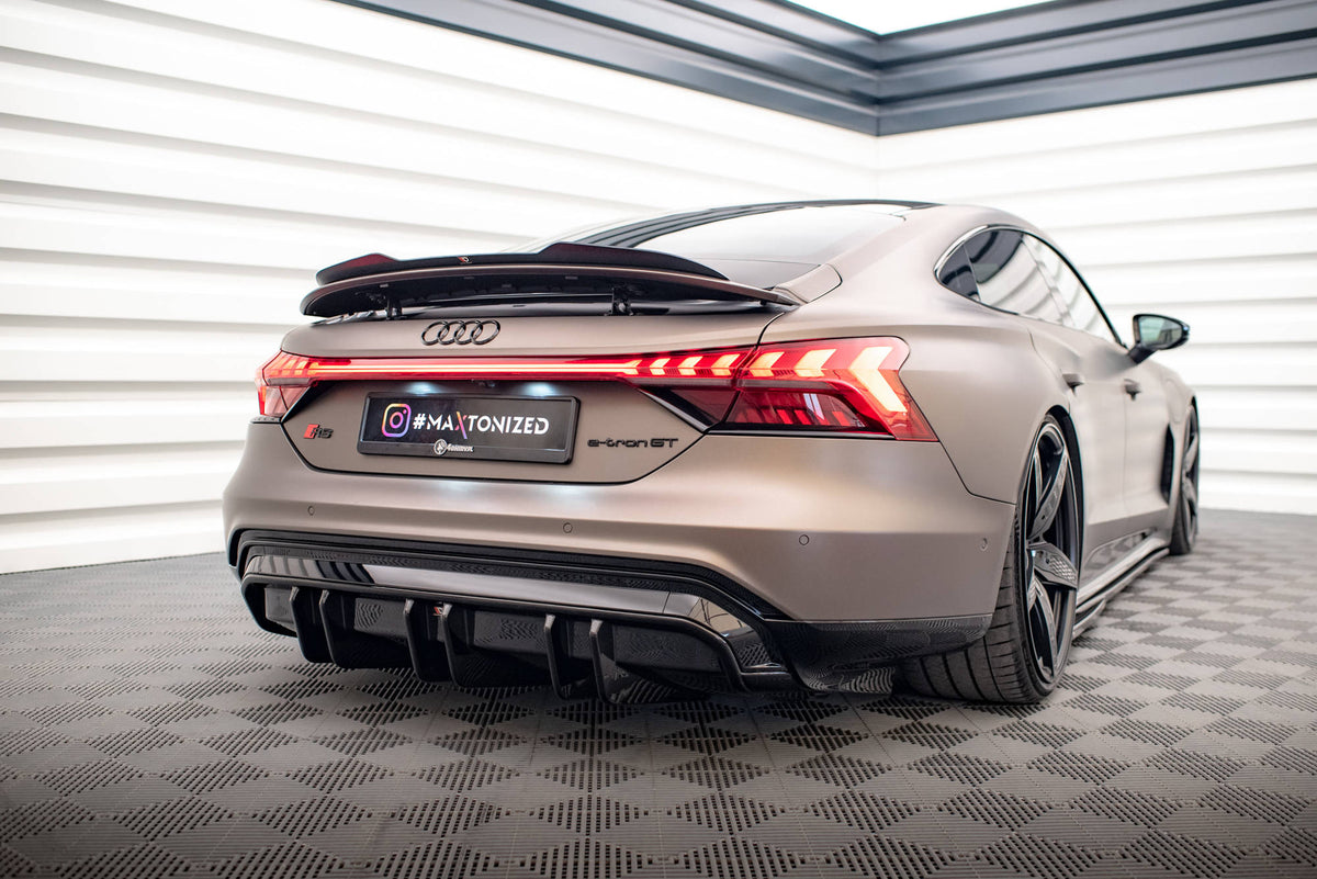 Maxton Design - Diffusor Heck Ansatz für Audi e - Tron GT / RS GT Mk1 - Aerowerk.