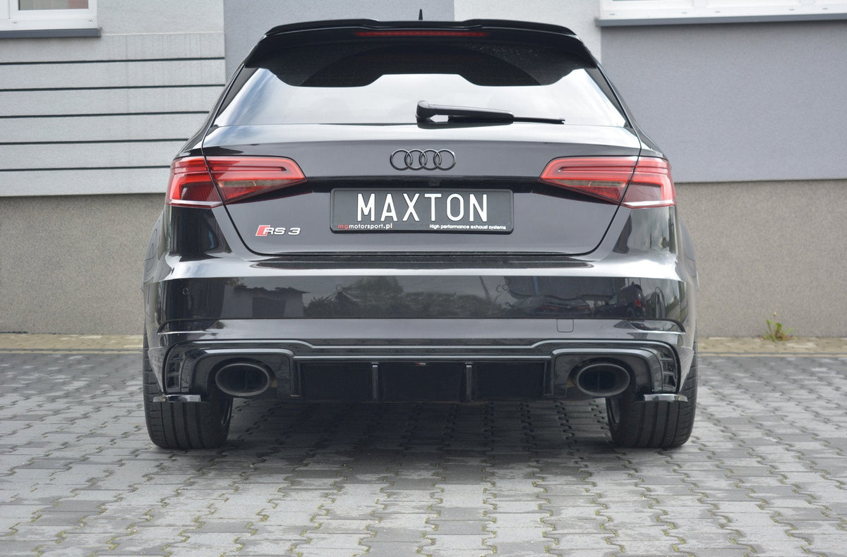 Maxton Design - Diffusor Heck Ansatz für Audi RS3 8V FL Sportback - Aerowerk.