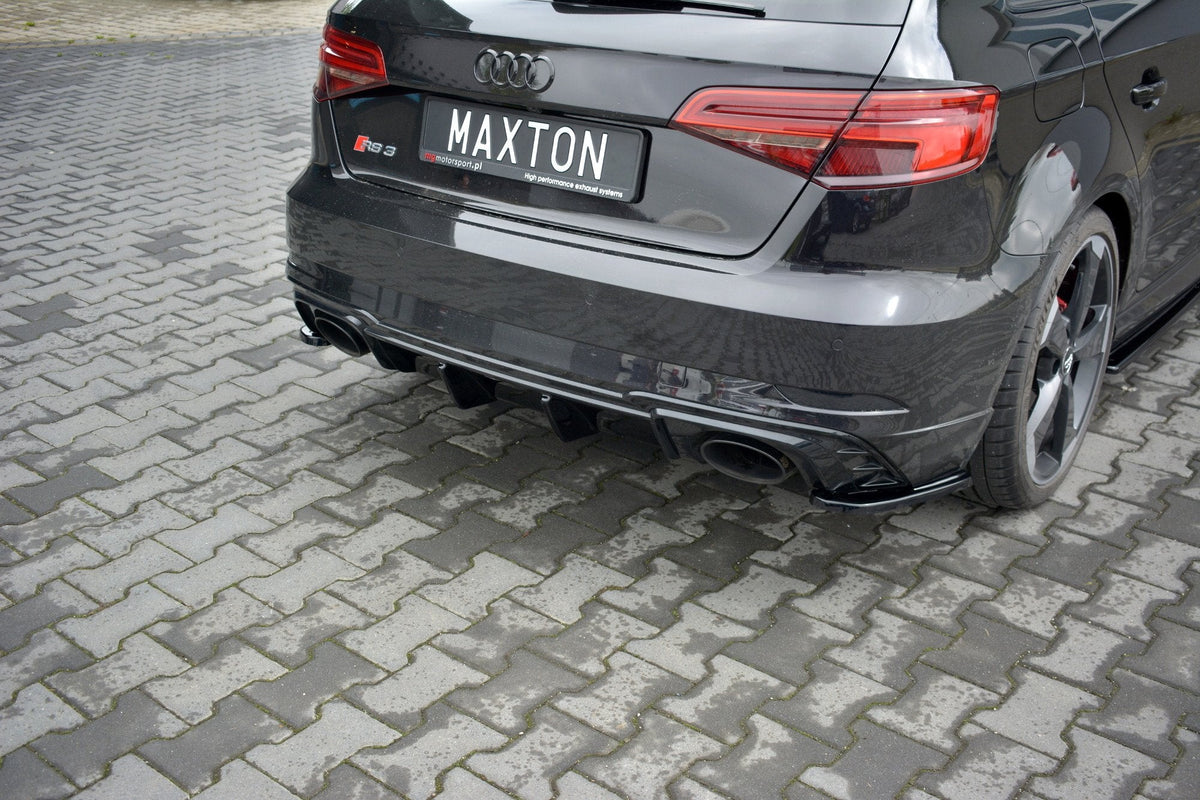 Maxton Design - Diffusor Heck Ansatz für Audi RS3 8V FL Sportback - Aerowerk.