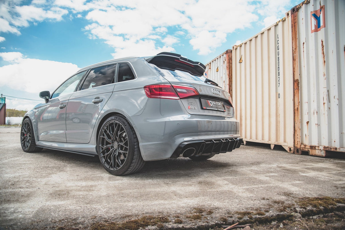 Maxton Design - Diffusor Heck Ansatz für Audi RS3 8V Sportback - Aerowerk.