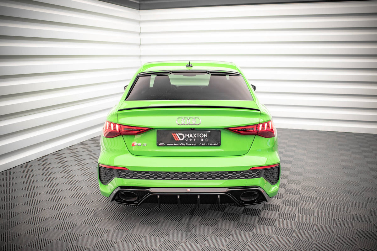 Maxton Design - Diffusor Heck Ansatz für Audi RS3 8Y - Aerowerk.
