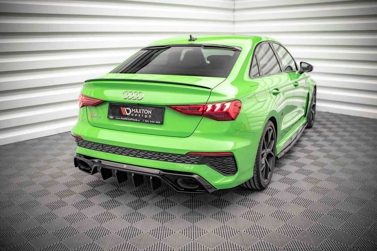 Maxton Design - Diffusor Heck Ansatz für Audi RS3 8Y - Aerowerk.
