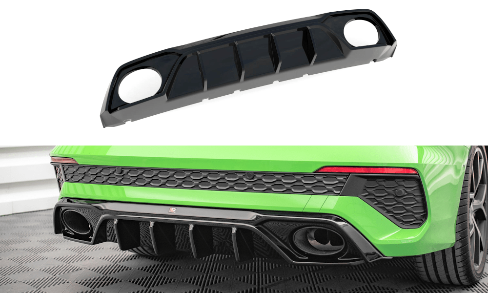 Maxton Design - Diffusor Heck Ansatz für Audi RS3 8Y - Aerowerk.