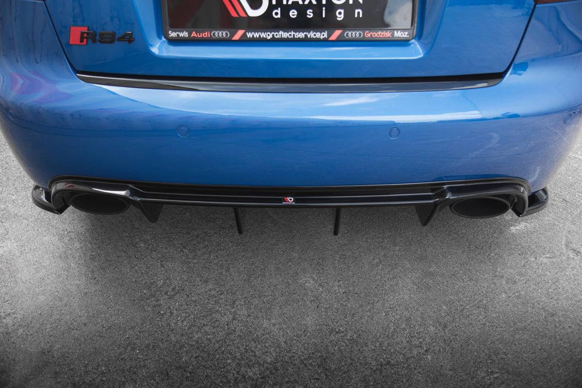 Maxton Design - Diffusor Heck Ansatz für Audi RS4 B7 - Aerowerk.