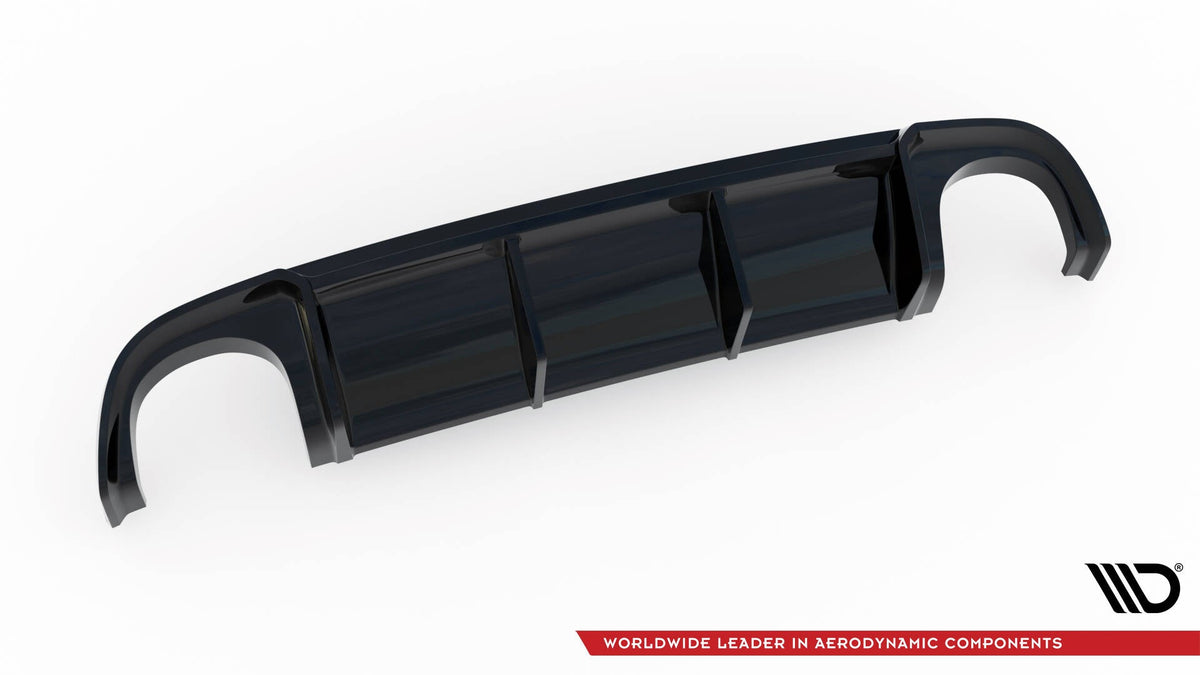 Maxton Design - Diffusor Heck Ansatz für Audi RS4 B7 - Aerowerk.