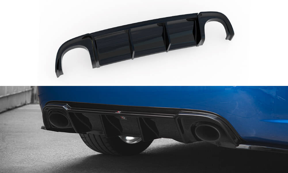 Maxton Design - Diffusor Heck Ansatz für Audi RS4 B7 - Aerowerk.