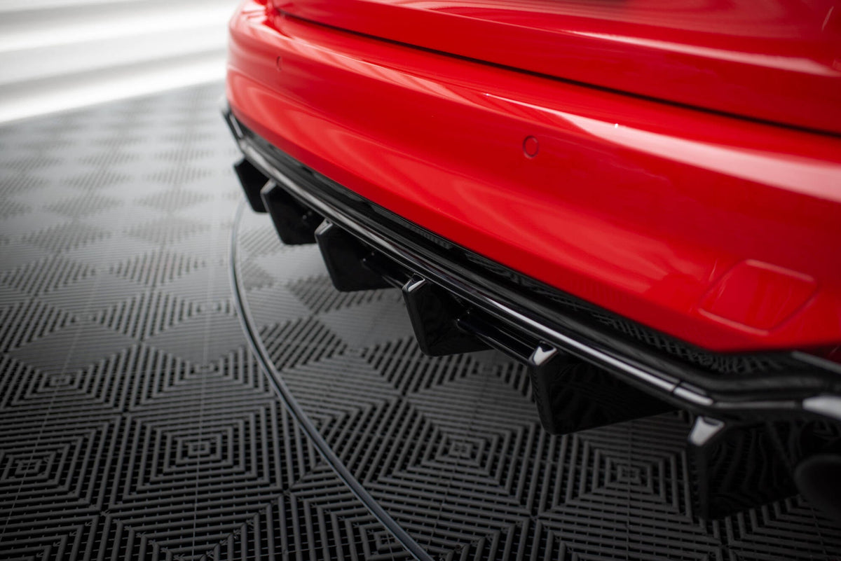 Maxton Design - Diffusor Heck Ansatz für Audi RS4 B9 / B9 Facelift - Aerowerk.