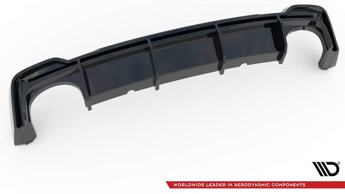 Maxton Design - Diffusor Heck Ansatz für Audi RS7 C8 (mit AHK) - Aerowerk.