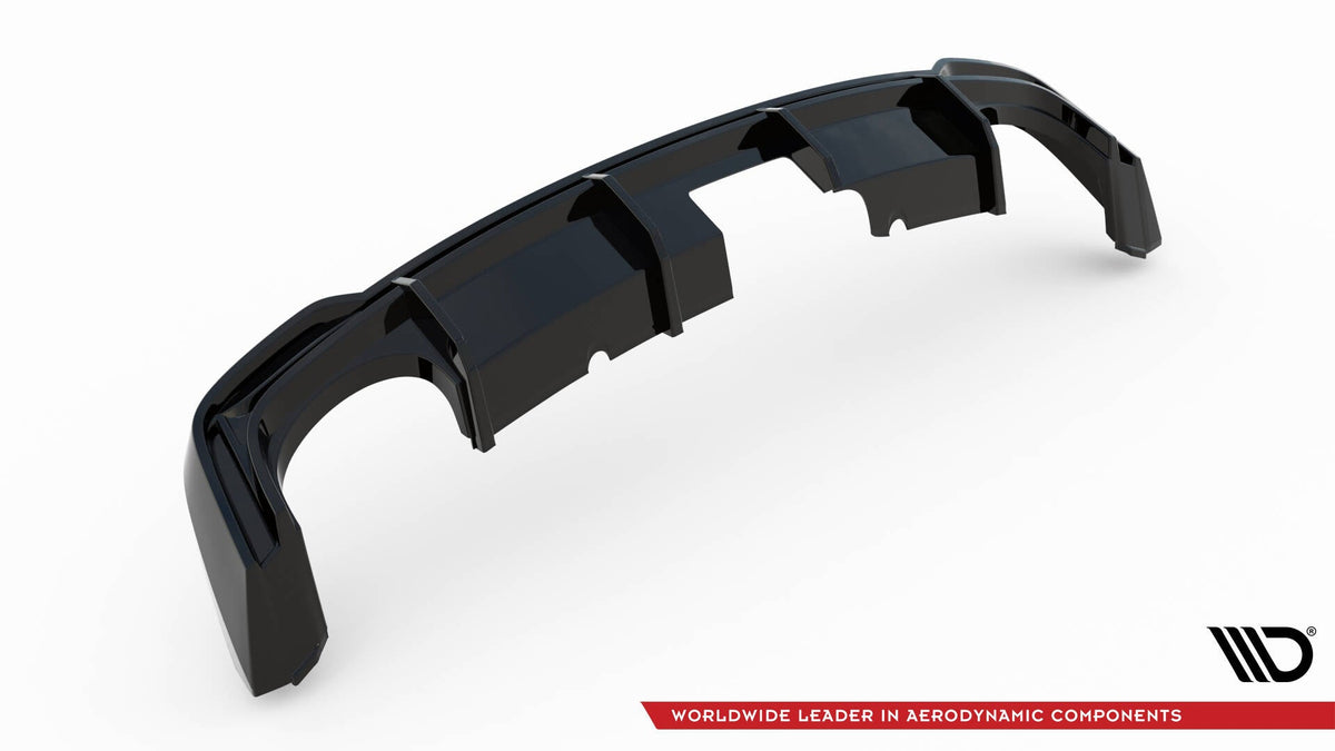 Maxton Design - Diffusor Heck Ansatz für Audi RS7 C8 (mit AHK) - Aerowerk.