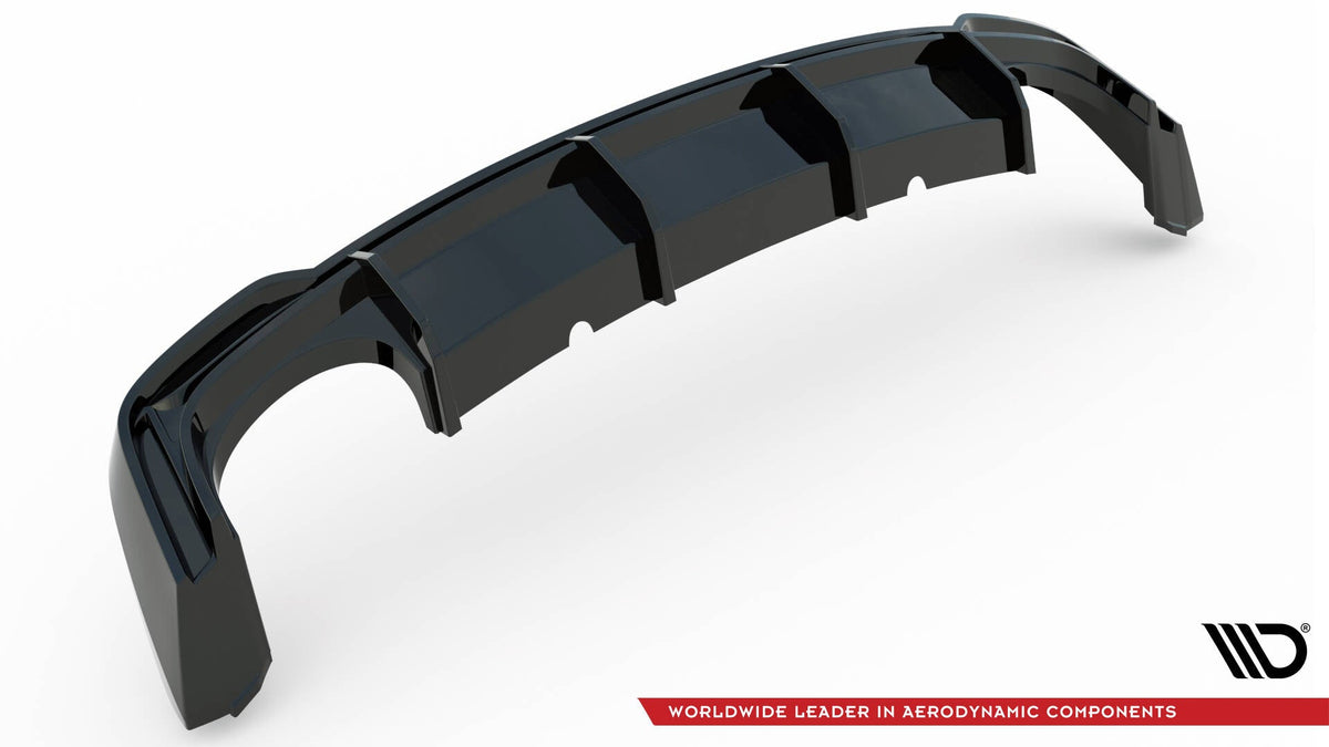 Maxton Design - Diffusor Heck Ansatz für Audi RS7 C8 (mit AHK) - Aerowerk.