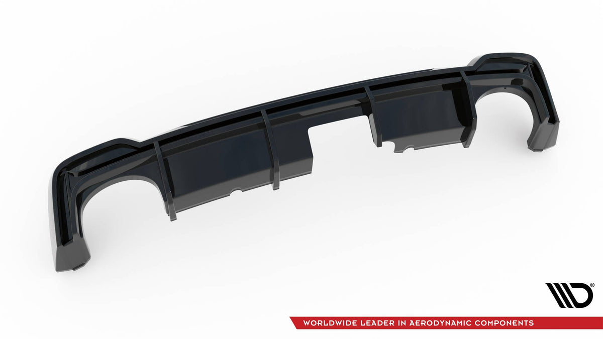 Maxton Design - Diffusor Heck Ansatz für Audi RS7 C8 (mit AHK) - Aerowerk.