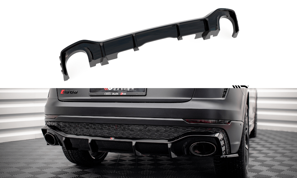 Maxton Design - Diffusor Heck Ansatz für Audi RSQ8 Mk1 - Aerowerk.