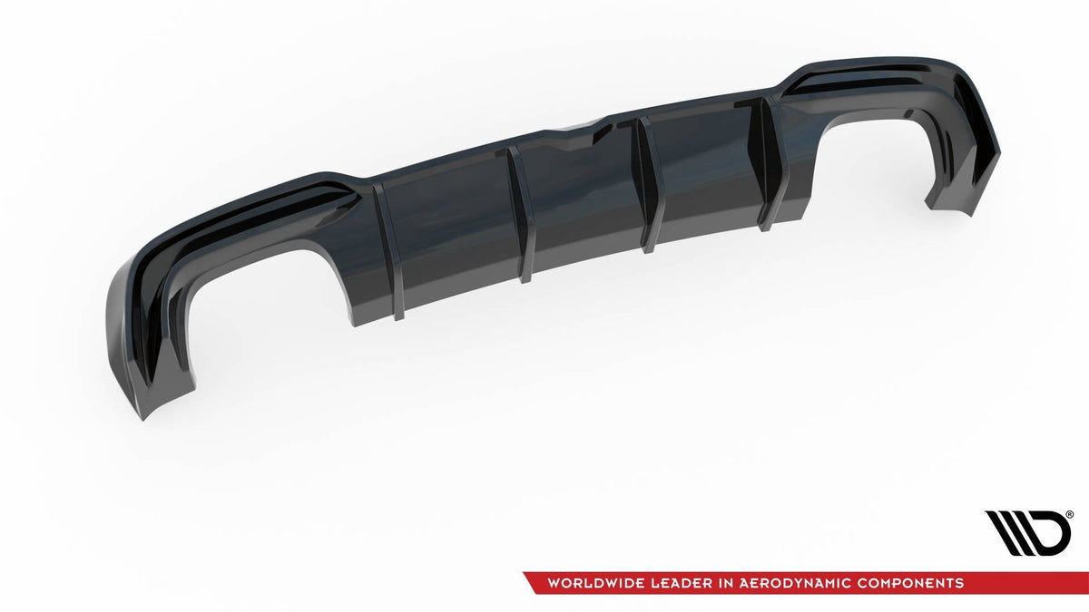 Maxton Design - Diffusor Heck Ansatz für Audi S3 Limousine 8V Facelift - Aerowerk.