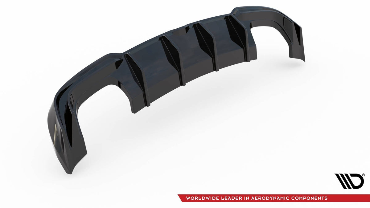 Maxton Design - Diffusor Heck Ansatz für Audi S3 Limousine 8V Facelift - Aerowerk.