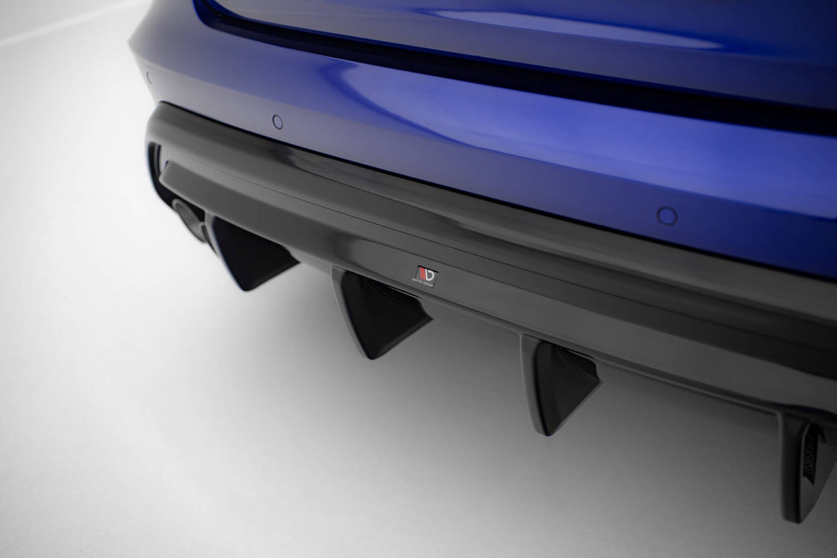 Maxton Design - Diffusor Heck Ansatz für Audi S3 Limousine 8Y Facelift - Aerowerk.
