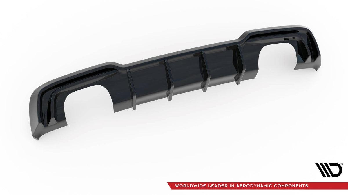 Maxton Design - Diffusor Heck Ansatz für Audi S3 Sportback 8V Facelift - Aerowerk.