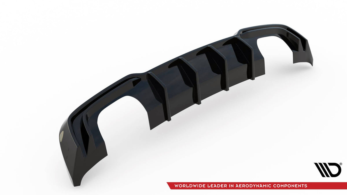 Maxton Design - Diffusor Heck Ansatz für Audi S3 Sportback 8V Facelift - Aerowerk.