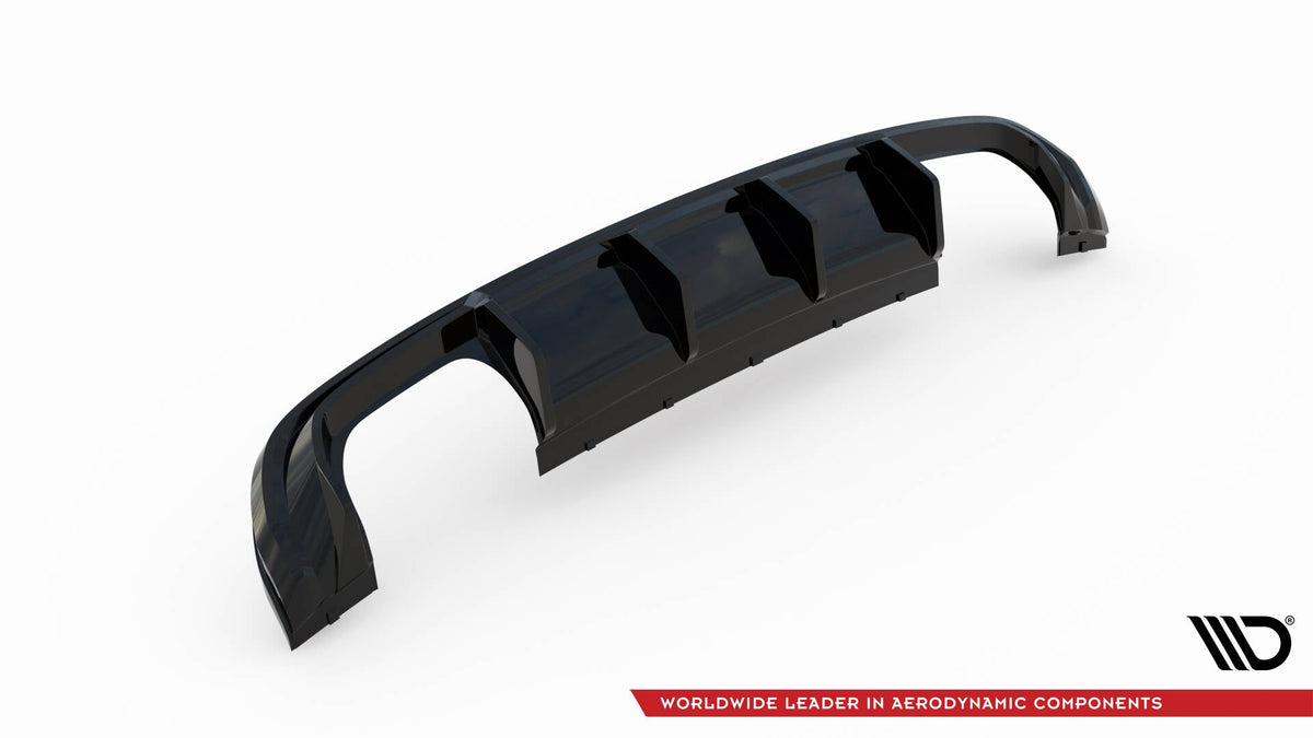 Maxton Design - Diffusor Heck Ansatz für Audi S3 Sportback 8V - Aerowerk.