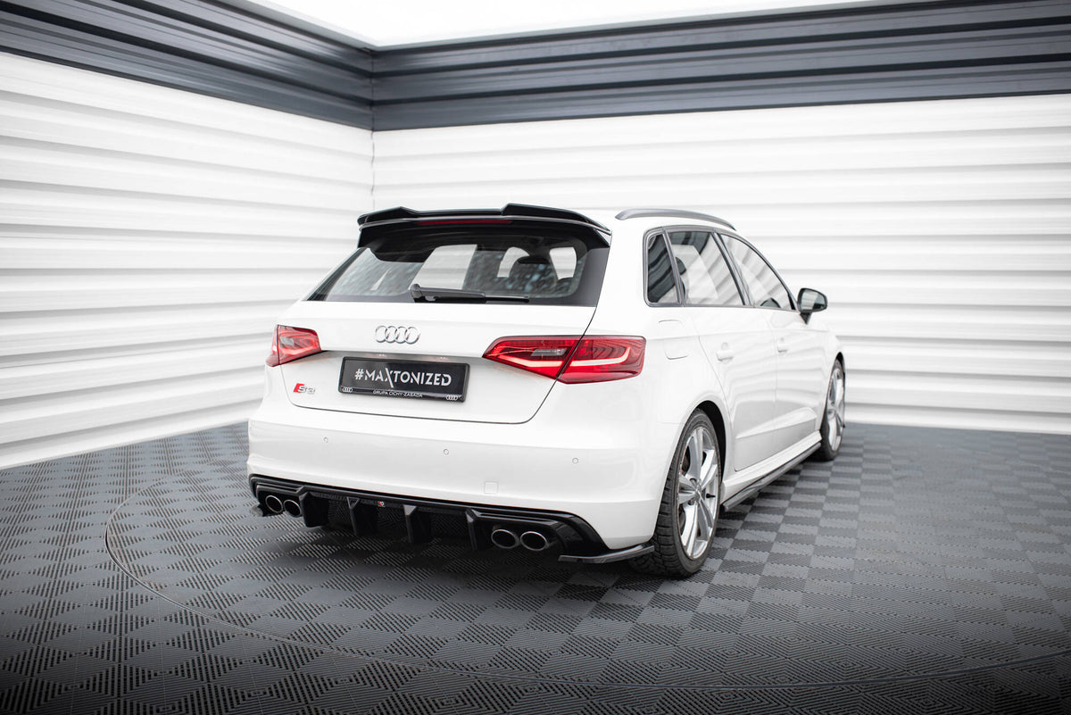 Maxton Design - Diffusor Heck Ansatz für Audi S3 Sportback 8V - Aerowerk.