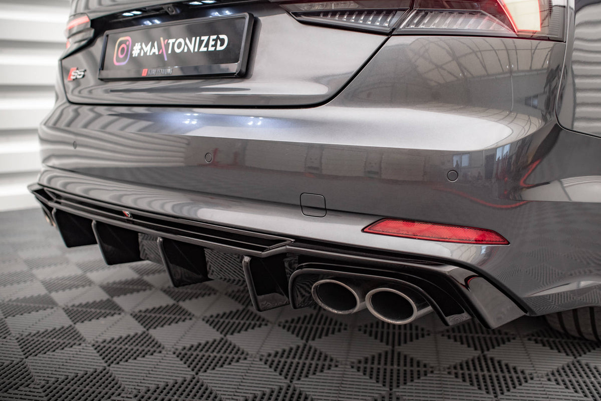 Maxton Design - Diffusor Heck Ansatz für Audi S5 F5 Coupe / Sportback - Aerowerk.