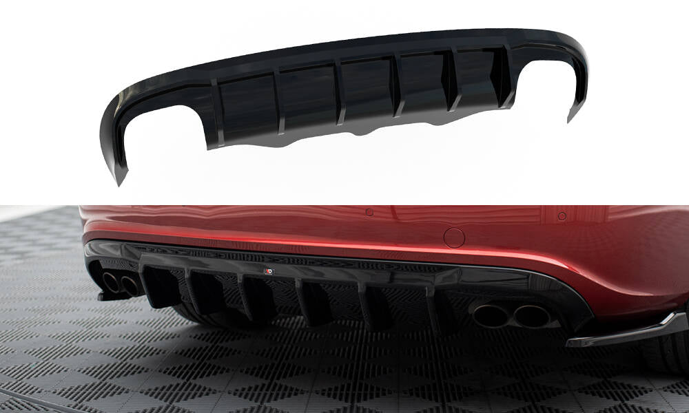 Maxton Design - Diffusor Heck Ansatz für Audi S5 Sportback 8T - Aerowerk.