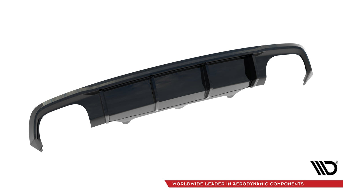 Maxton Design - Diffusor Heck Ansatz für Audi S6 Avant C7 - Aerowerk.