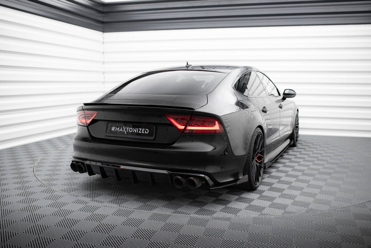 Maxton Design - Diffusor Heck Ansatz für Audi S7 C7 - Aerowerk.