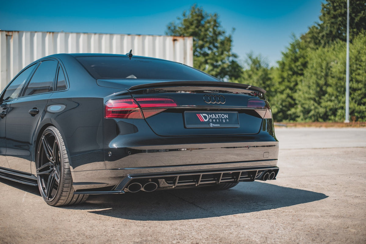 Maxton Design - Diffusor Heck Ansatz für Audi S8 D4 Facelift - Aerowerk.