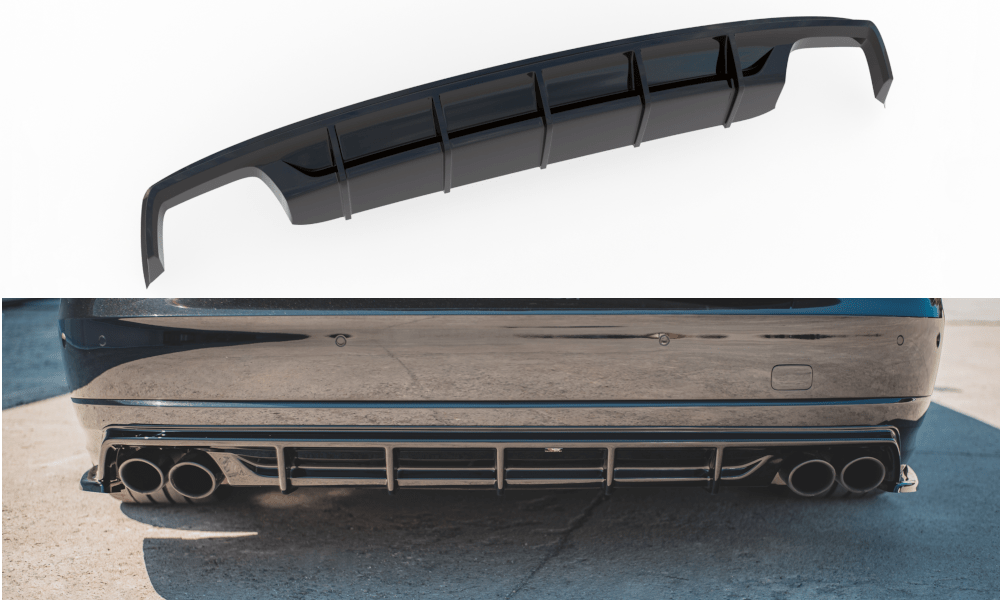 Maxton Design - Diffusor Heck Ansatz für Audi S8 D4 Facelift - Aerowerk.
