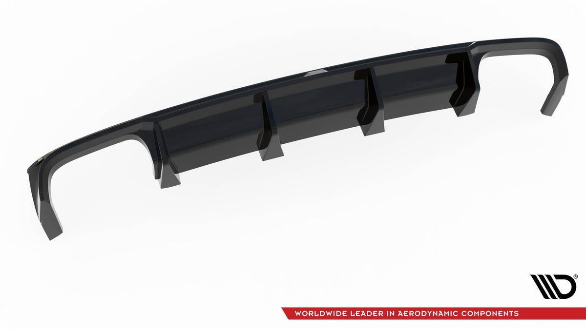 Maxton Design - Diffusor Heck Ansatz für Audi S8 D5 - Aerowerk.