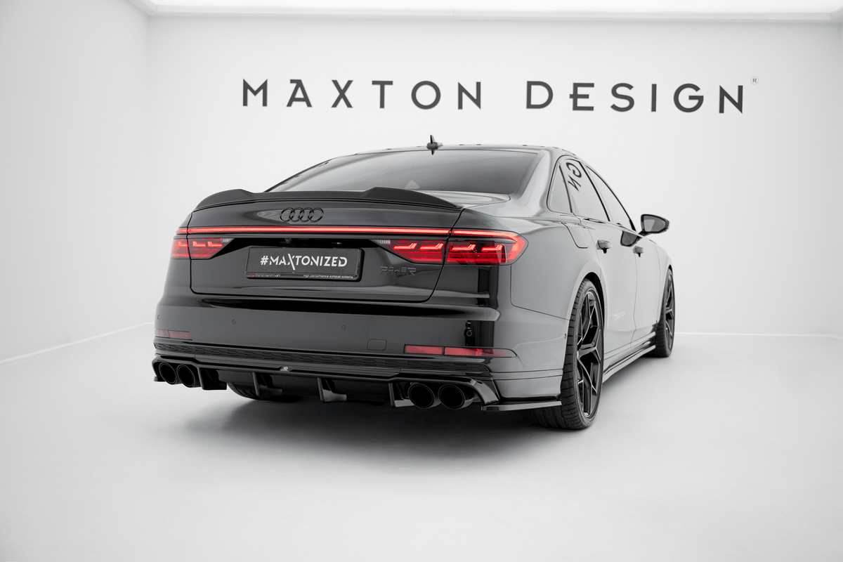Maxton Design - Diffusor Heck Ansatz für Audi S8 D5 - Aerowerk.