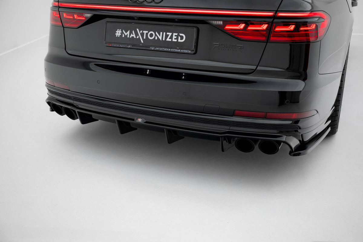 Maxton Design - Diffusor Heck Ansatz für Audi S8 D5 - Aerowerk.