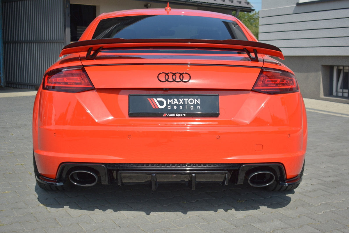 Maxton Design - Diffusor Heck Ansatz für Audi TT RS 8S - Aerowerk.