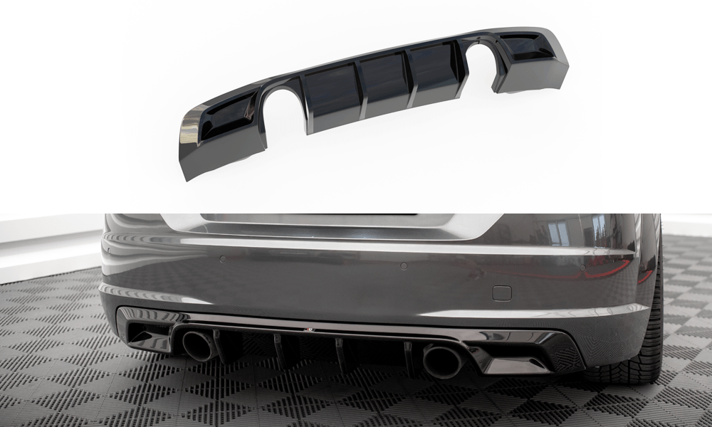 Maxton Design - Diffusor Heck Ansatz für Audi TT S - Line 8S - Aerowerk.