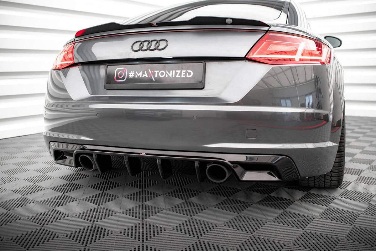 Maxton Design - Diffusor Heck Ansatz für Audi TT S - Line 8S - Aerowerk.