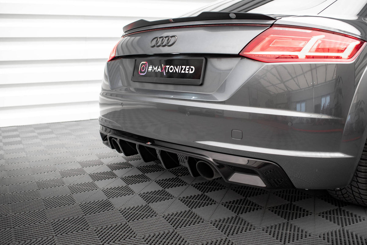 Maxton Design - Diffusor Heck Ansatz für Audi TT S - Line 8S - Aerowerk.