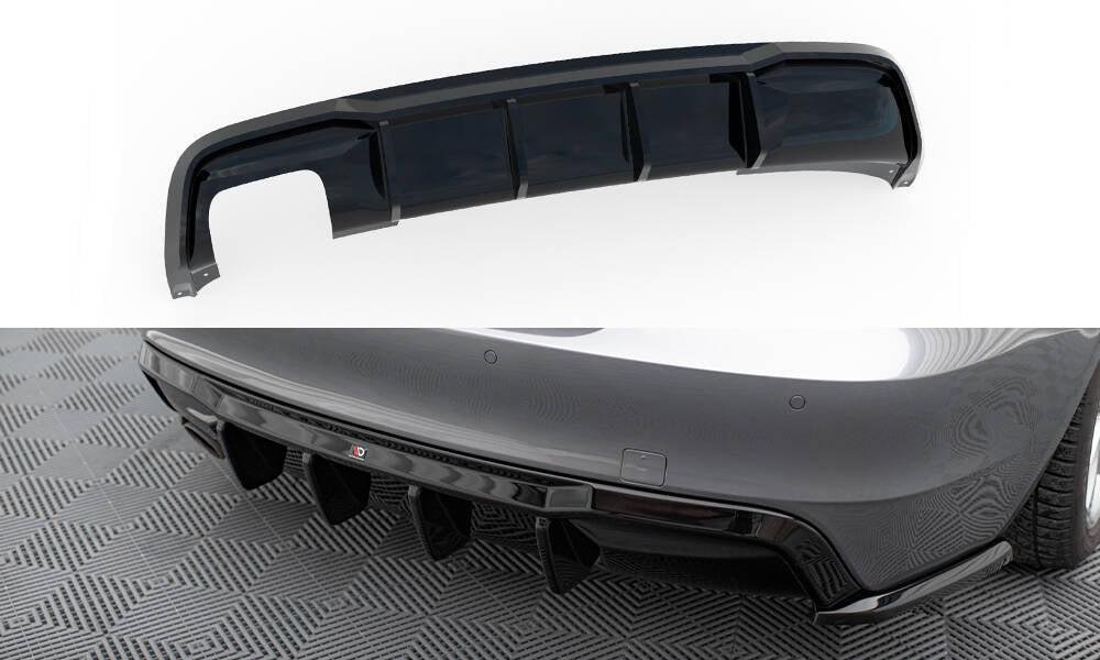 Maxton Design - Diffusor Heck Ansatz für BMW 1er M - Paket E82 - Aerowerk.