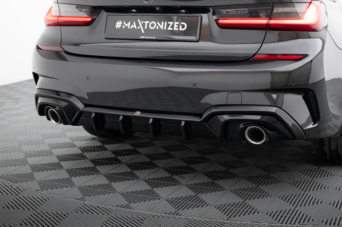 Maxton Design - Diffusor Heck Ansatz für BMW 3er M - Paket G20 / G21 - Aerowerk.