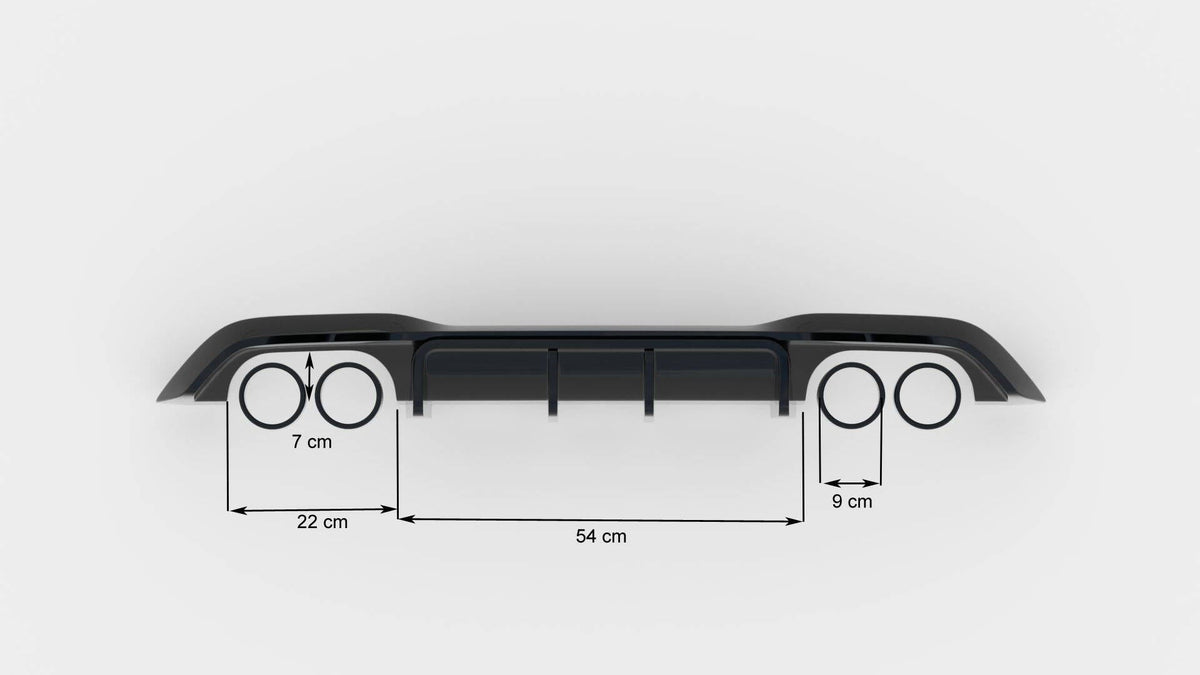 Maxton Design - Diffusor Heck Ansatz für BMW M2 F87 - Aerowerk.