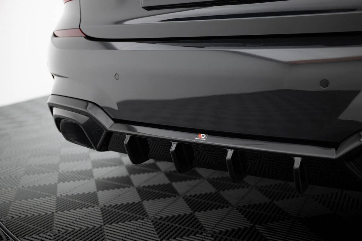 Maxton Design - Diffusor Heck Ansatz für BMW M340i G20 / G21 - Aerowerk.