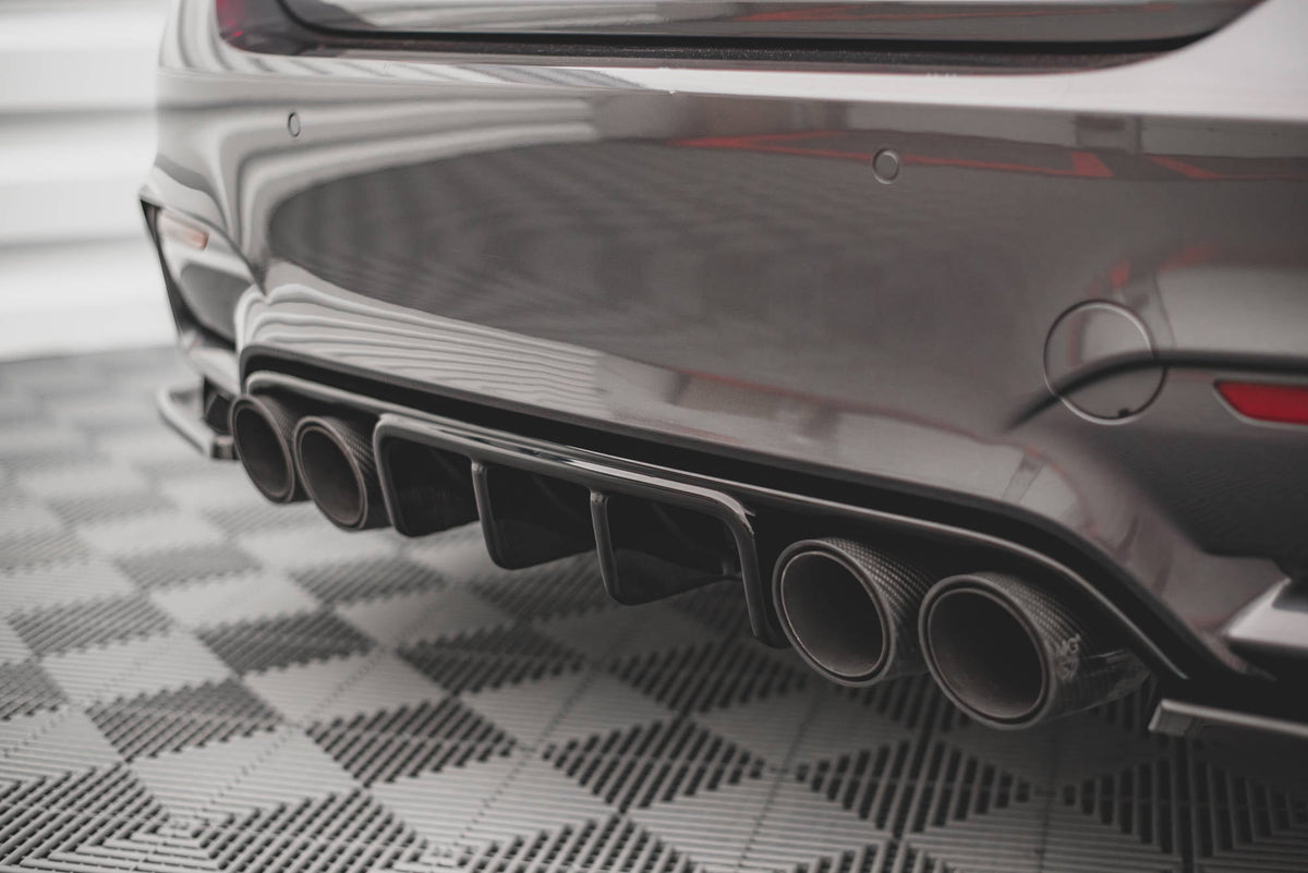 Maxton Design - Diffusor Heck Ansatz für BMW M4 F82 - Aerowerk.