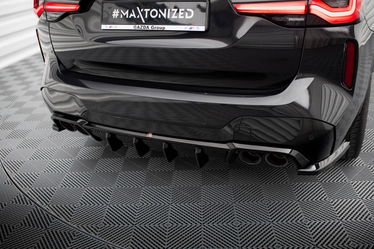 Maxton Design - Diffusor Heck Ansatz für BMW X3 M F97 / F97 Facelift - Aerowerk.
