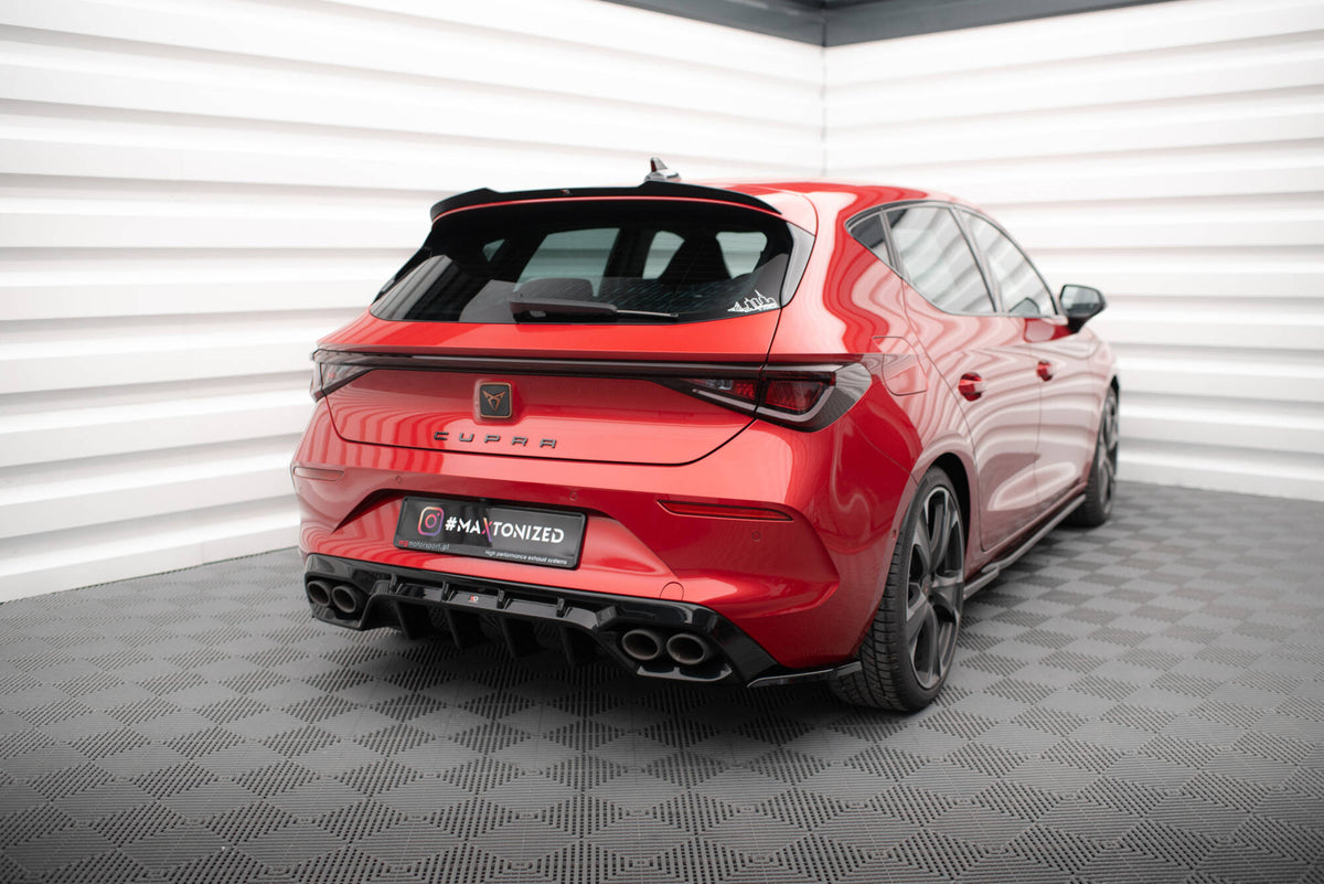 Maxton Design - Diffusor Heck Ansatz für Cupra Leon Hatchback Mk1 - Aerowerk.
