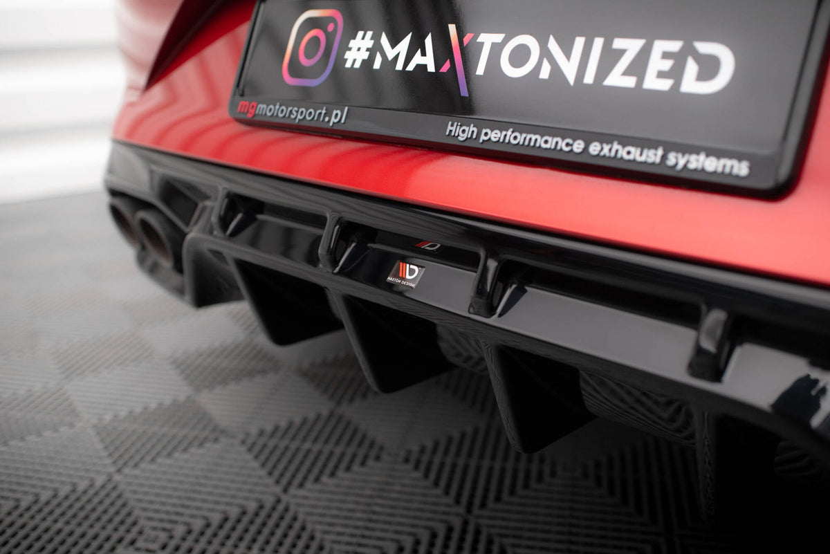 Maxton Design - Diffusor Heck Ansatz für Cupra Leon Hatchback Mk1 - Aerowerk.