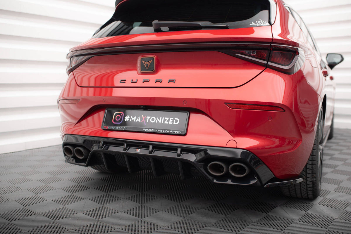 Maxton Design - Diffusor Heck Ansatz für Cupra Leon Hatchback Mk1 - Aerowerk.