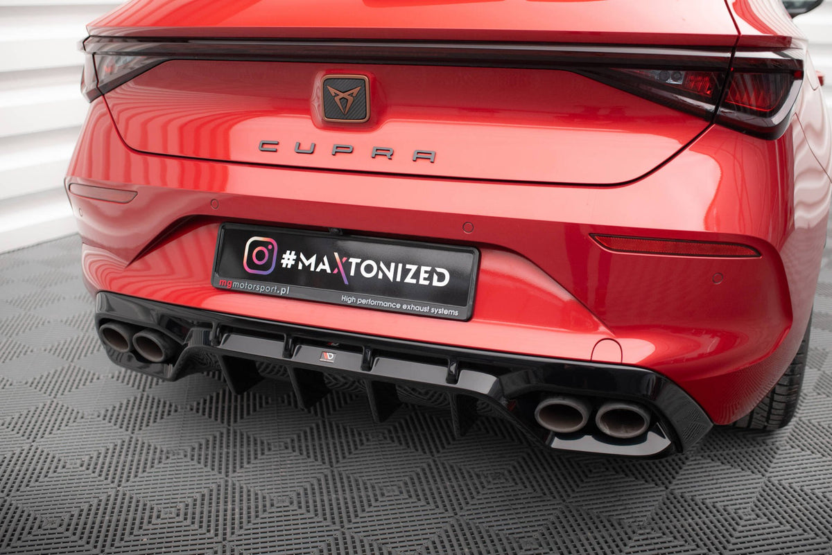 Maxton Design - Diffusor Heck Ansatz für Cupra Leon Hatchback Mk1 - Aerowerk.