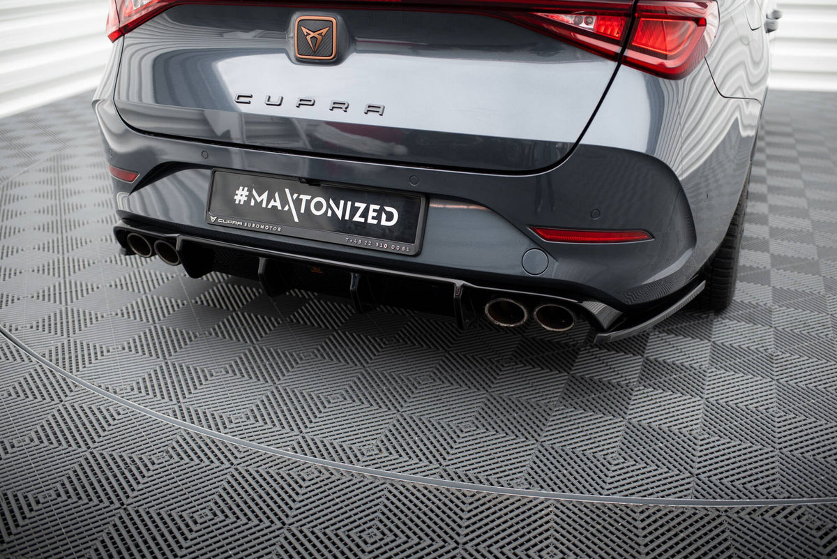 Maxton Design - Diffusor Heck Ansatz für Cupra Leon ST Mk1 Facelift - Aerowerk.
