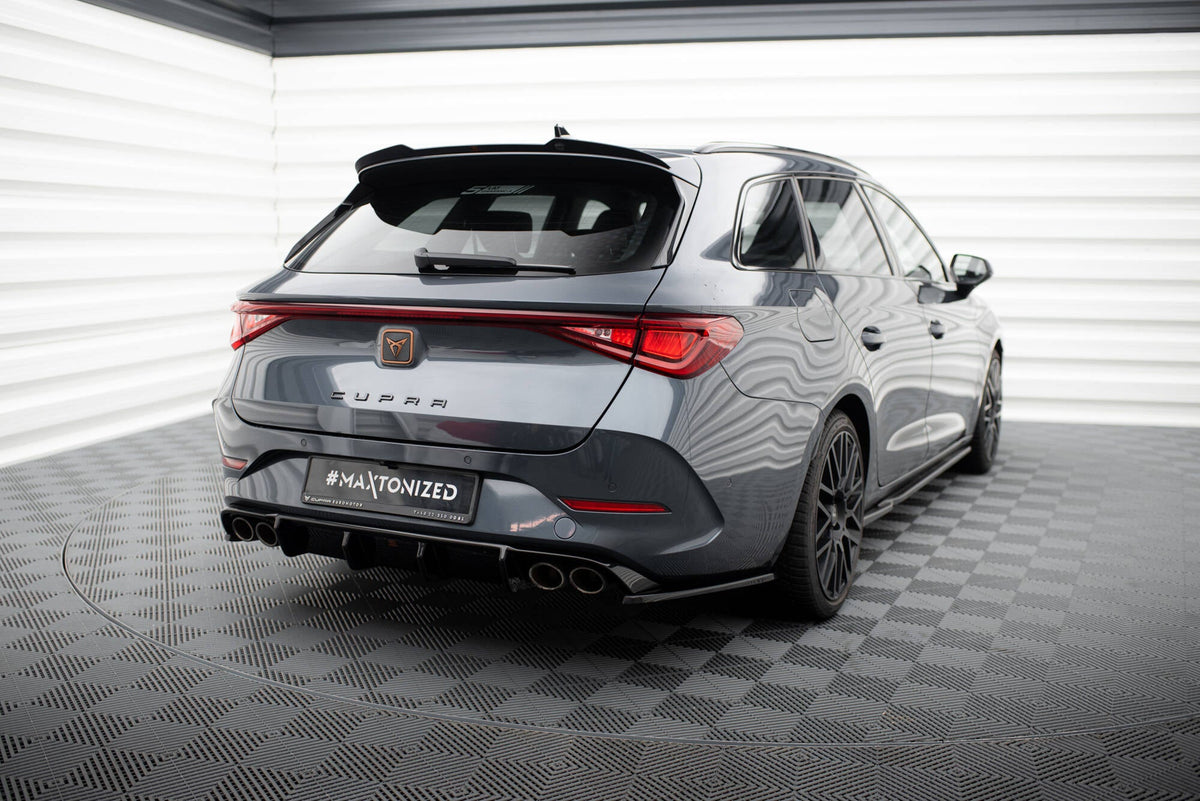 Maxton Design - Diffusor Heck Ansatz für Cupra Leon ST Mk1 Facelift - Aerowerk.