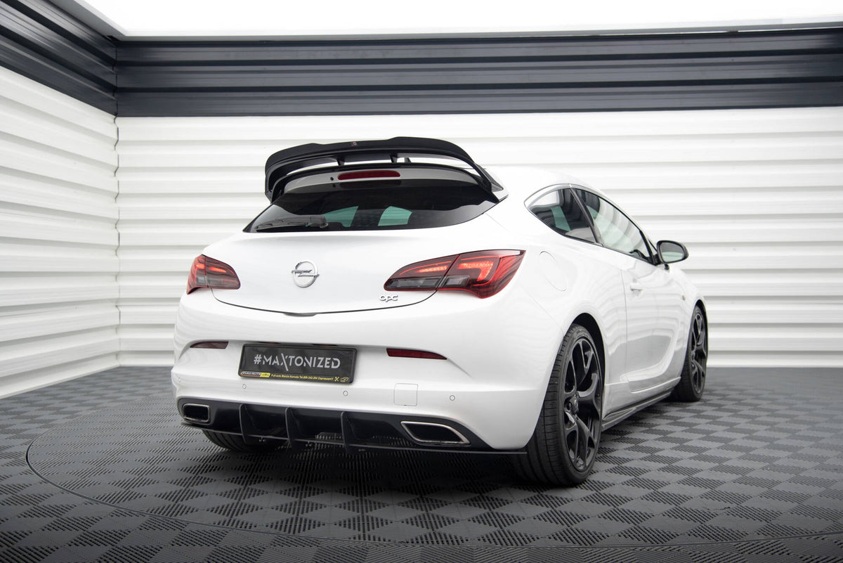 Maxton Design - Diffusor Heck Ansatz für Diffusor für OPEL ASTRA J OPC / VXR - Aerowerk.